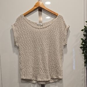 Ricki's White Crew Neck  Short Sleeve T-Shirt